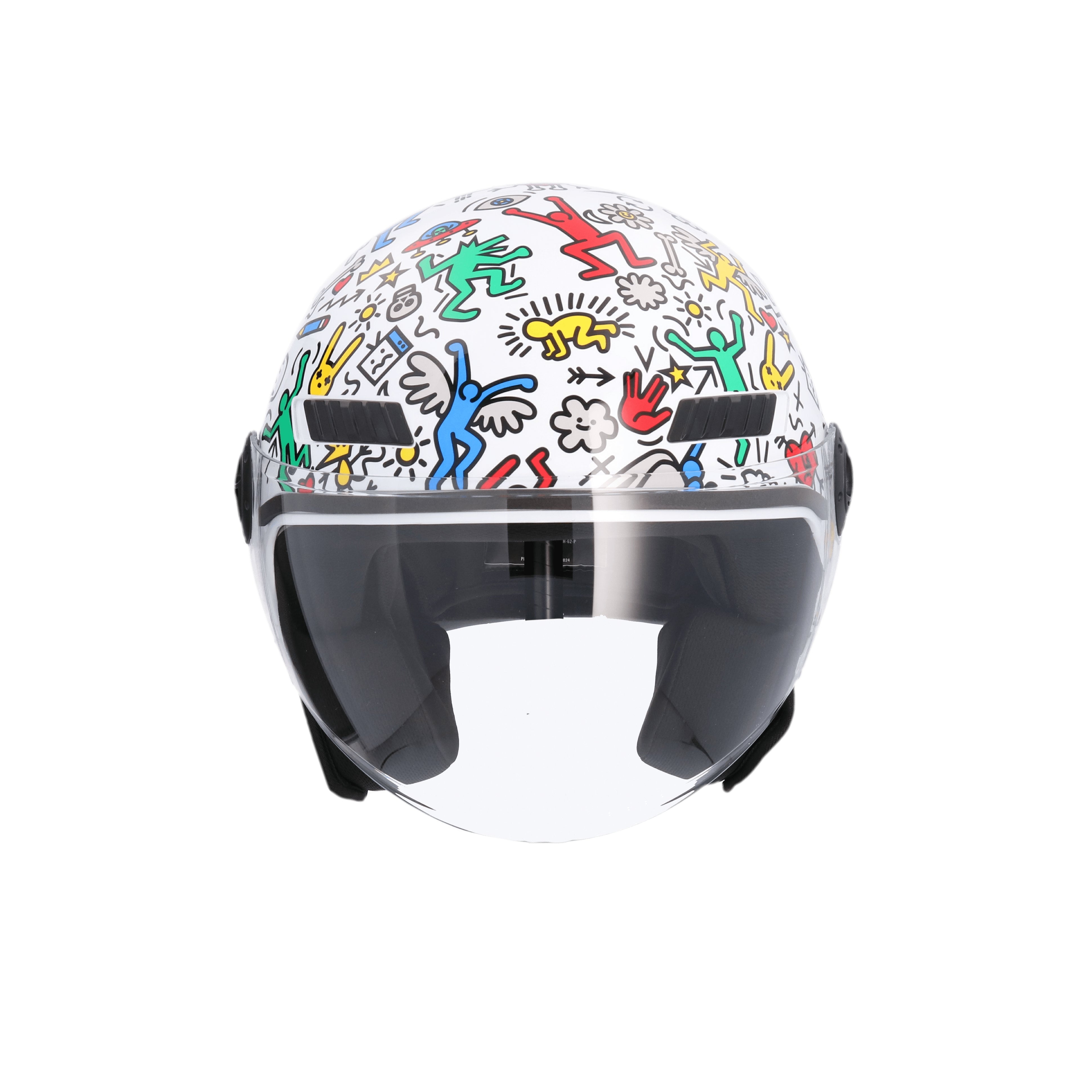 SHIRO CASCO KIOTO DOODLE LIVE MULTICOLOR – 2 – Maximomoto PT