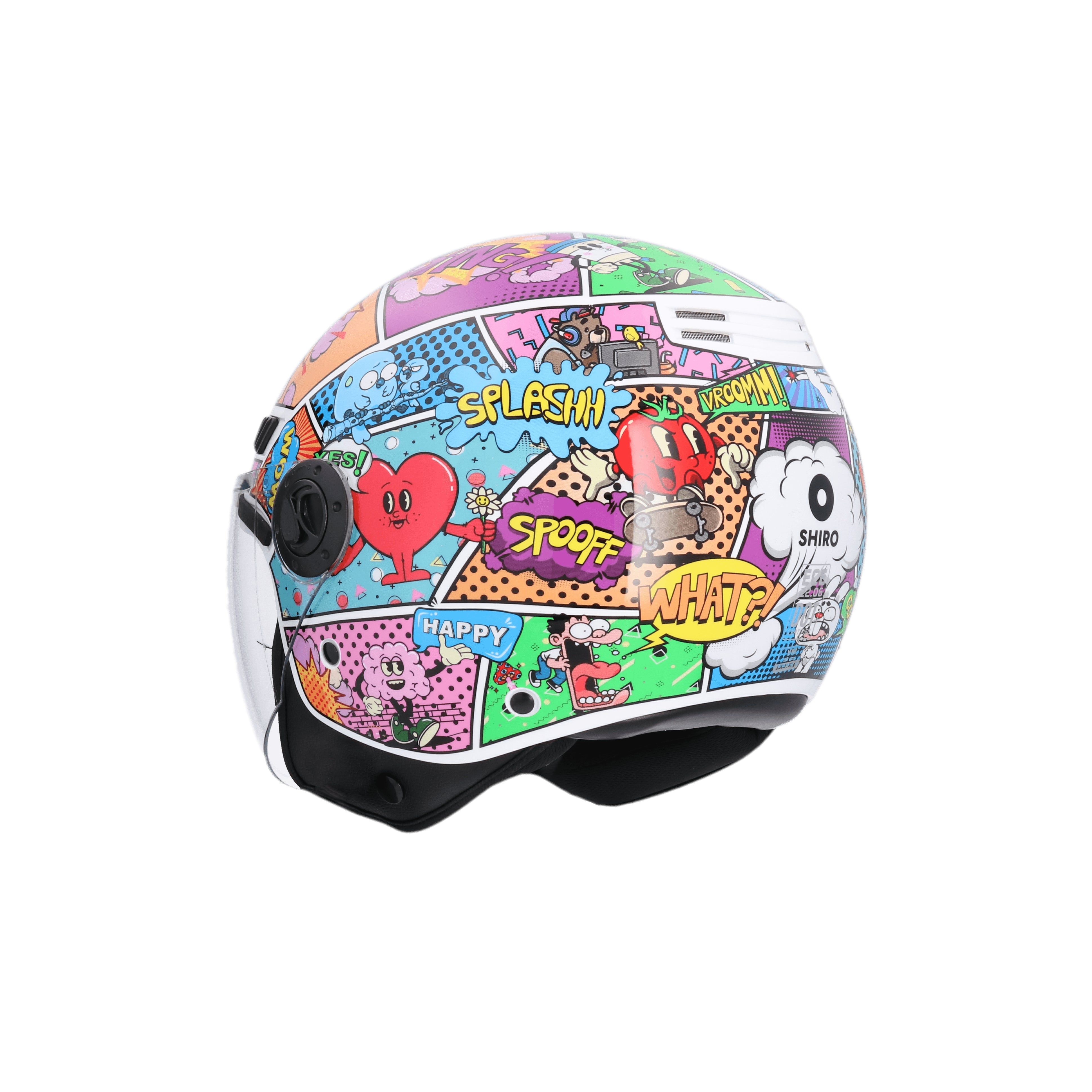 SHIRO CASCO KIOTO COMIC MULTICOLOR  – 4 – Maximomoto PT