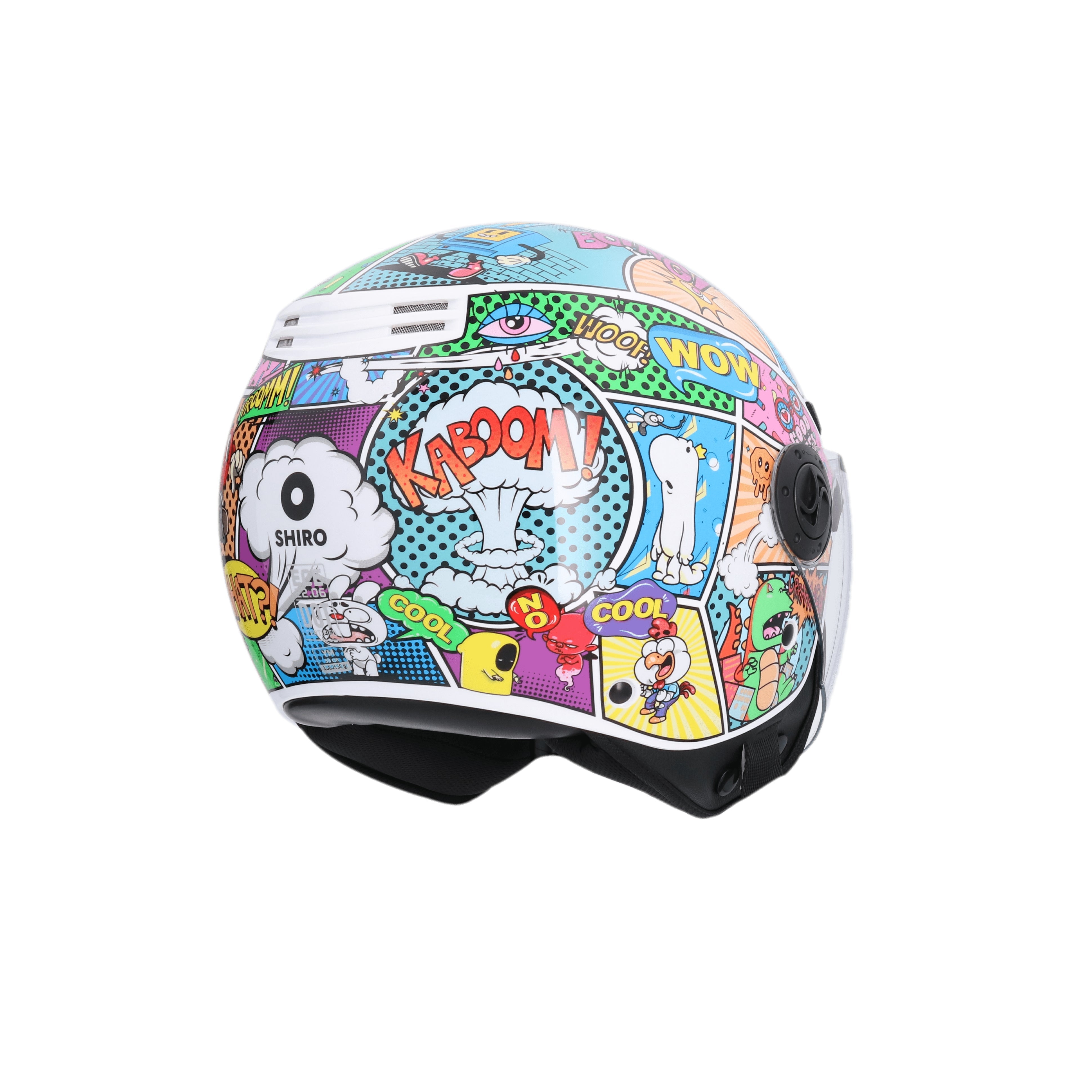 SHIRO CASCO KIOTO COMIC MULTICOLOR  – 5 – Maximomoto PT