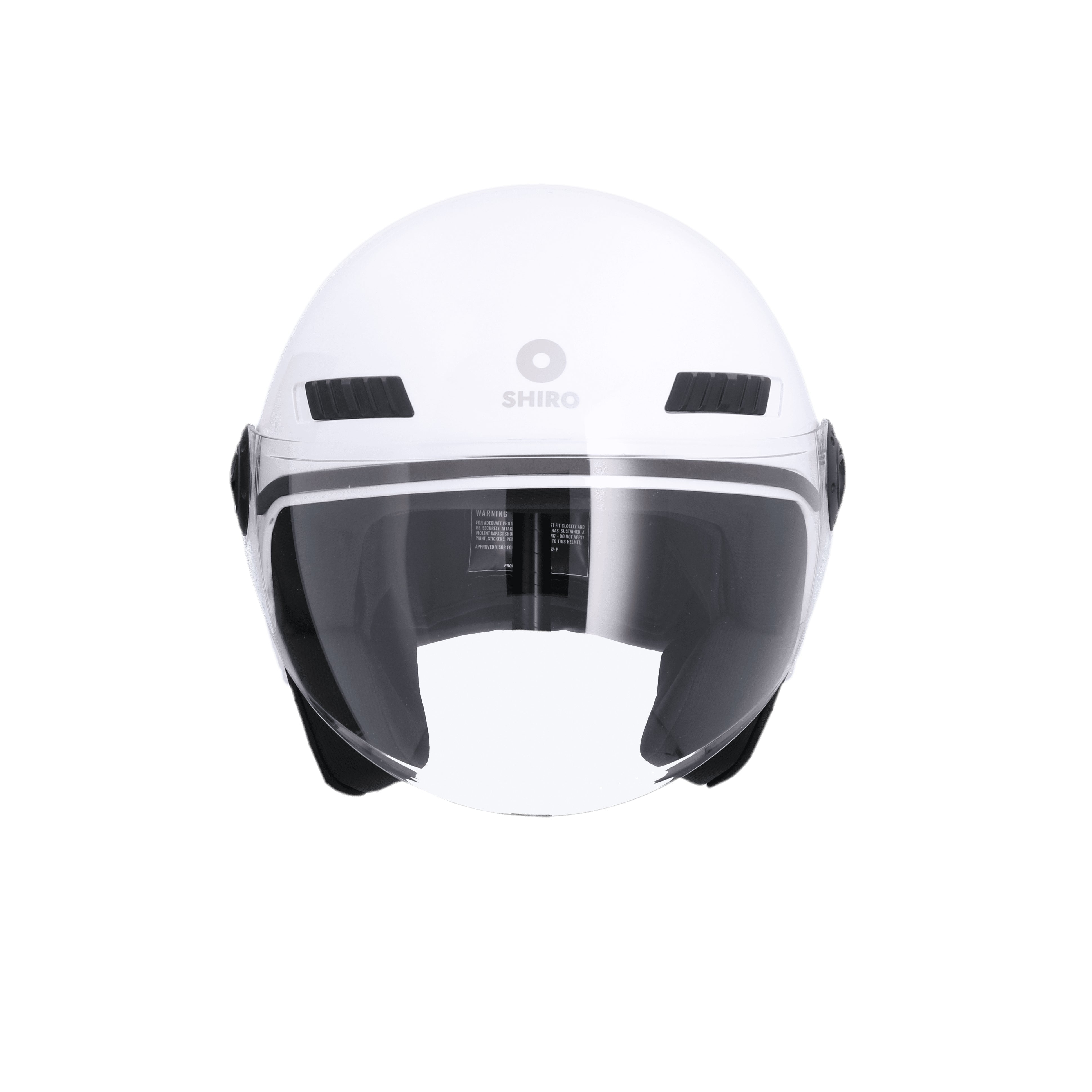 SHIRO SH-62 KIOTO MONOCOLOR Moto Jet Capacete Branco – 2 – Maximomoto PT