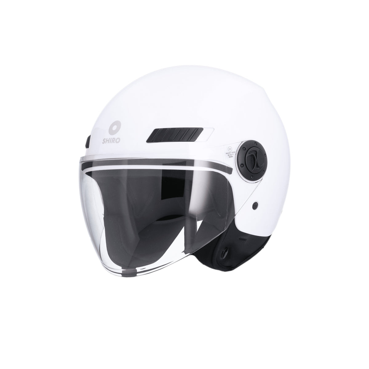 SHIRO CASCO SH-62 KIOTO MONOCOLOR BLANCO - SECURTEX MOTOR S.L (t/a MaximoMoto)
