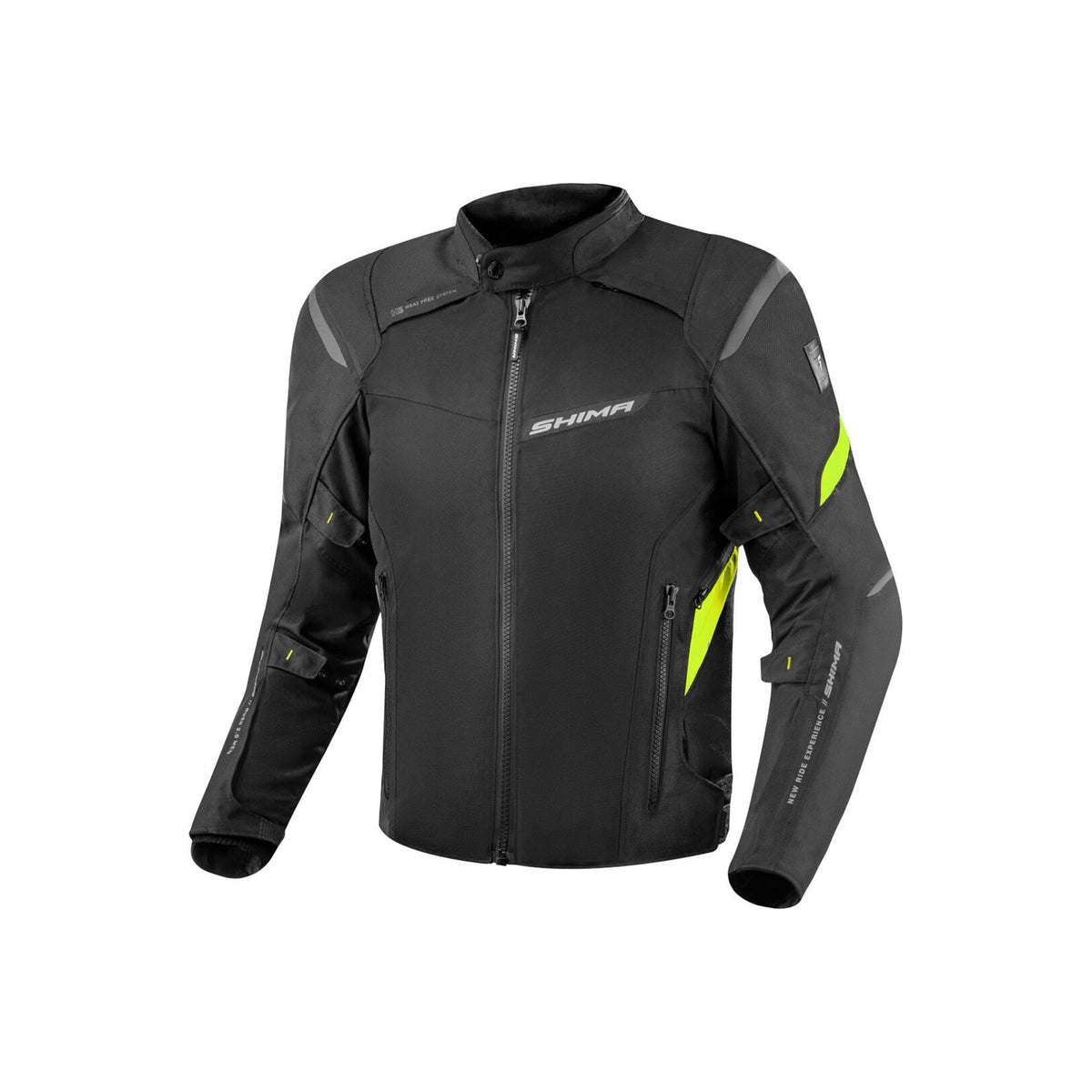 SHIMA RUSH 2.0 Homens Moto Impermeável Casacos Fluorescente