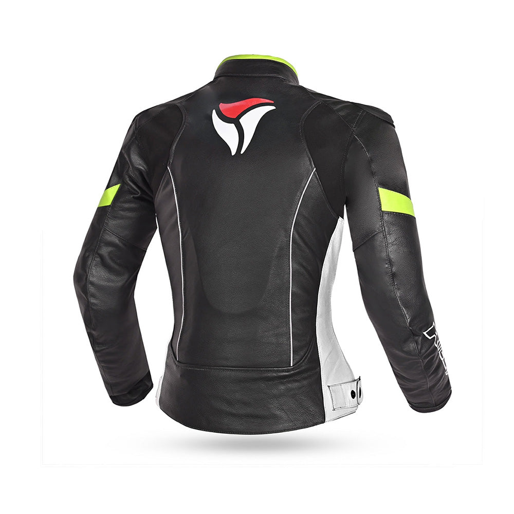 R-TECH TOM RIDER Moto Senhora Casacos Preto Fluorescente Amarelo
