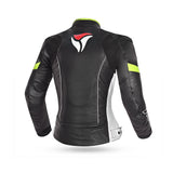 R-TECH TOM RIDER Moto Senhora Casacos Preto Fluorescente Amarelo