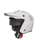 CASCO SHOT JUMP SOLID WHITE_GLOSSY XS