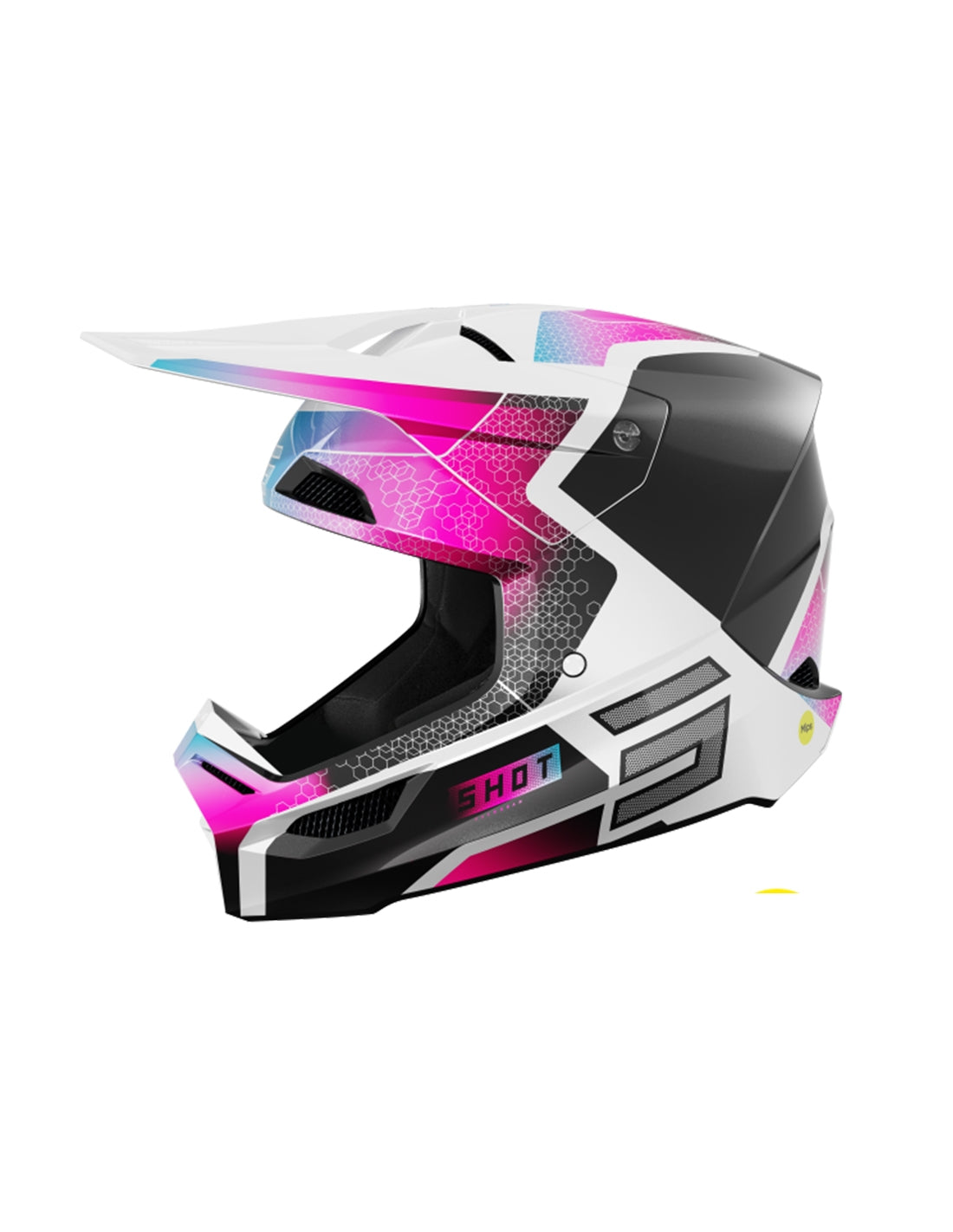 CASCO SHOT RACE PHASER BLACK_BLUE_PINK_PEARLY XS  – 1 – Maximomoto PT