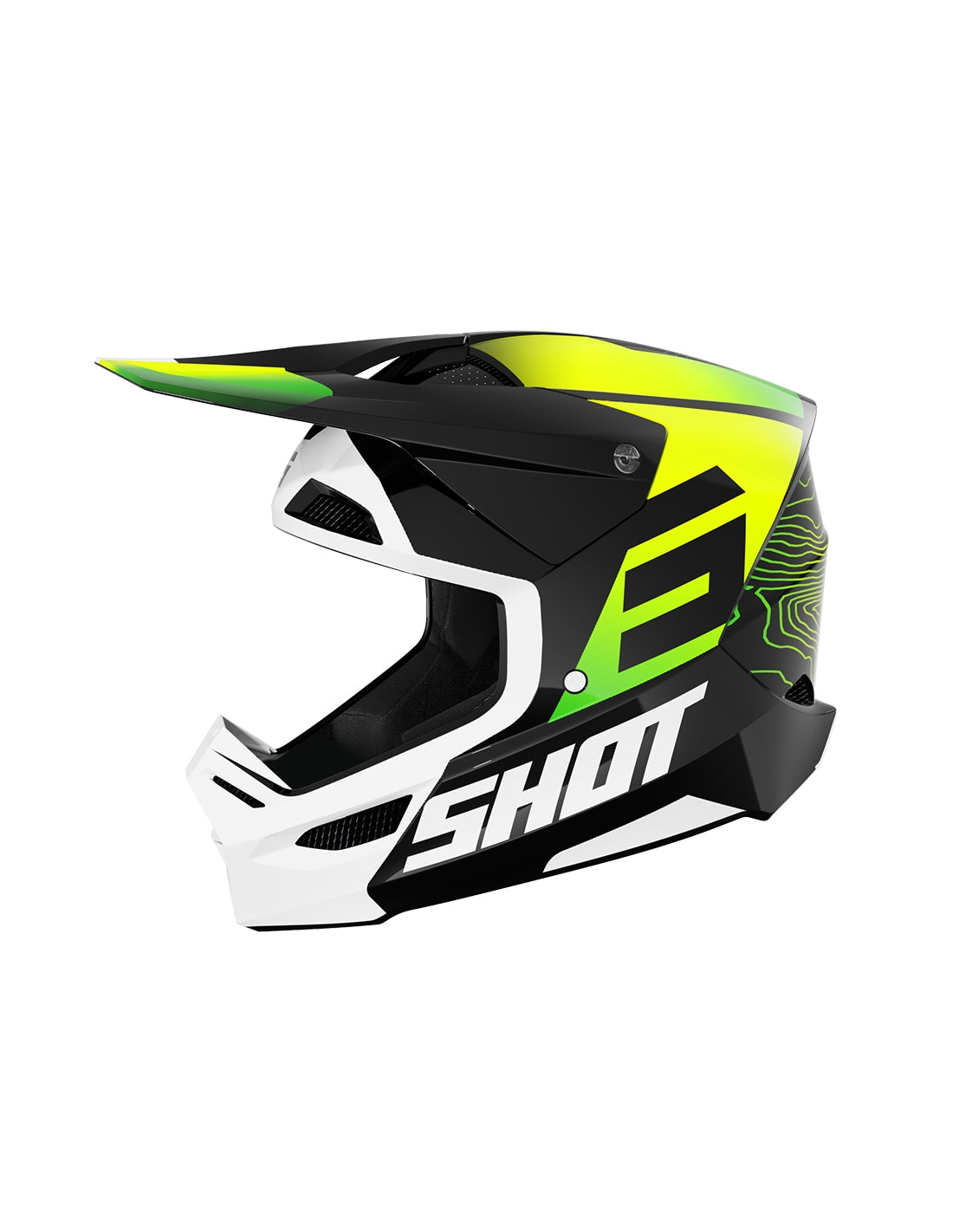 CASCO FURIOUS APEX NEON_YELLOW_GLOSSY XS - SECURTEX MOTOR S.L (t/a MaximoMoto)