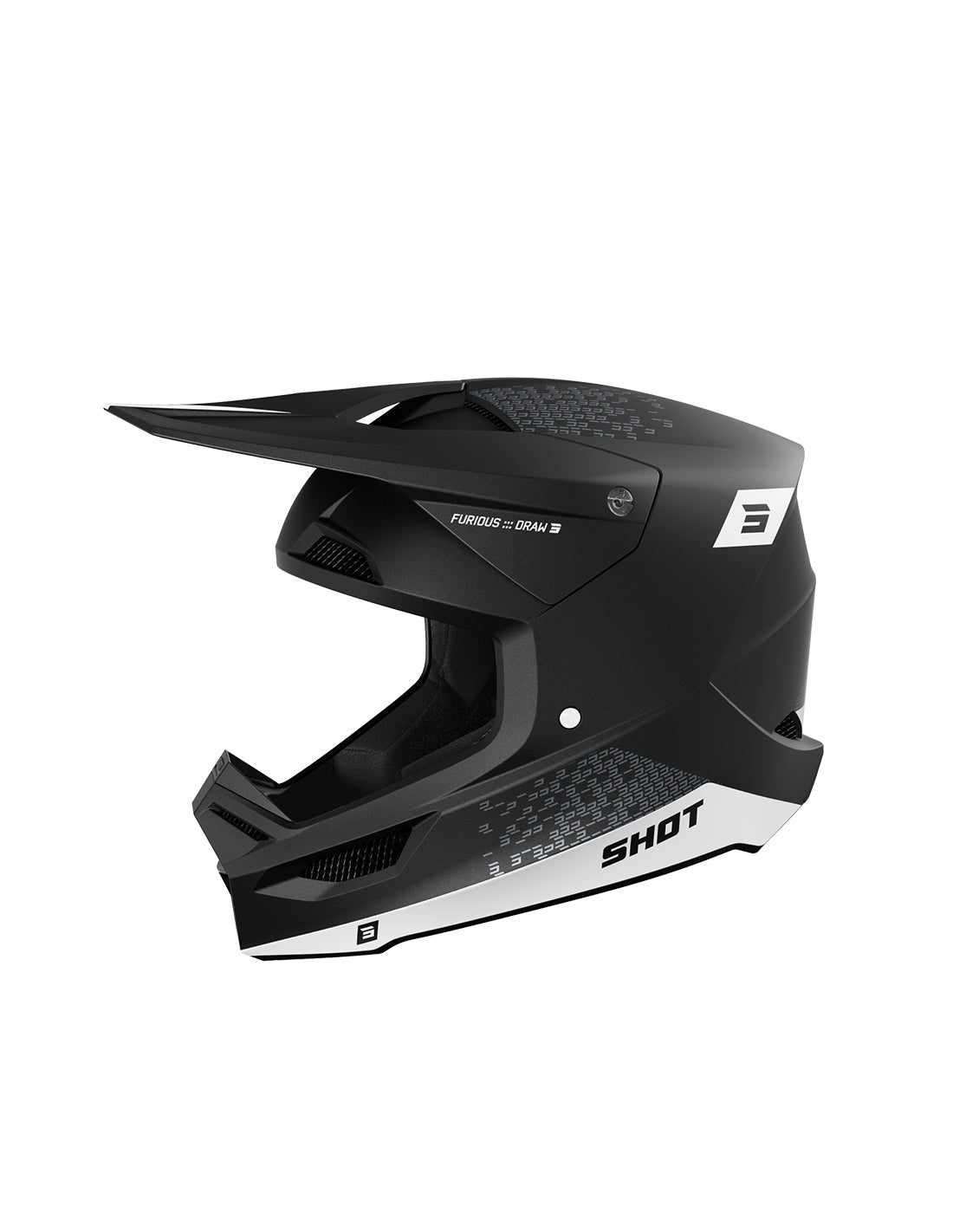 CASCO FURIOUS DRAW WHITE_MATT XS - SECURTEX MOTOR S.L (t/a MaximoMoto)