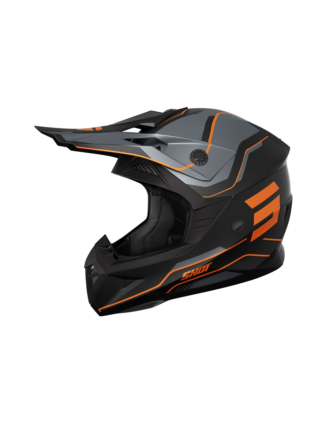 CASCO SHOT PULSE LINES BLACK_ORANGE_MATT XS – 1 – Maximomoto PT