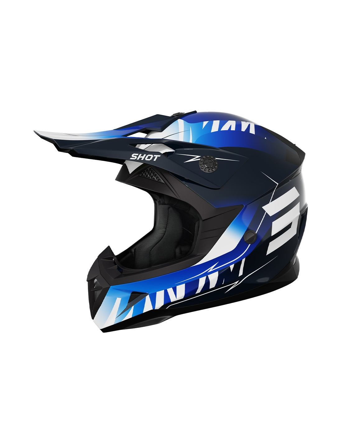 CASCO SHOT PULSE KID X-TREM BLUE_GLOSSY YS – 1 – Maximomoto PT