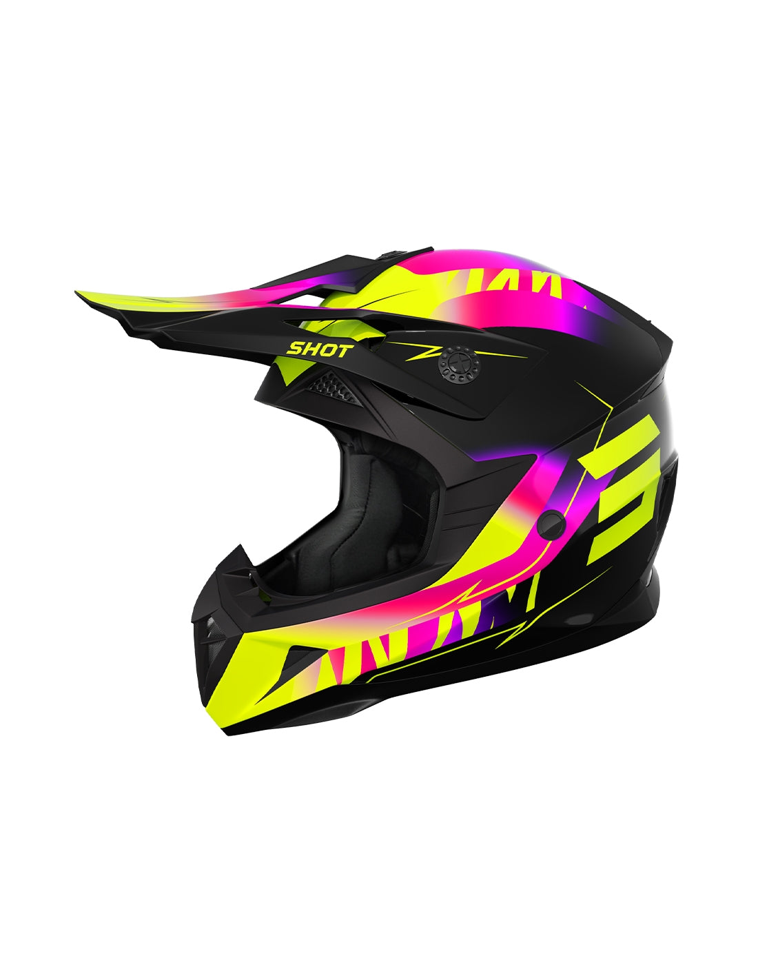 CASCO SHOT PULSE KID X-TREM PINK_NEON_YELLOW_GL YS – 1 – Maximomoto PT