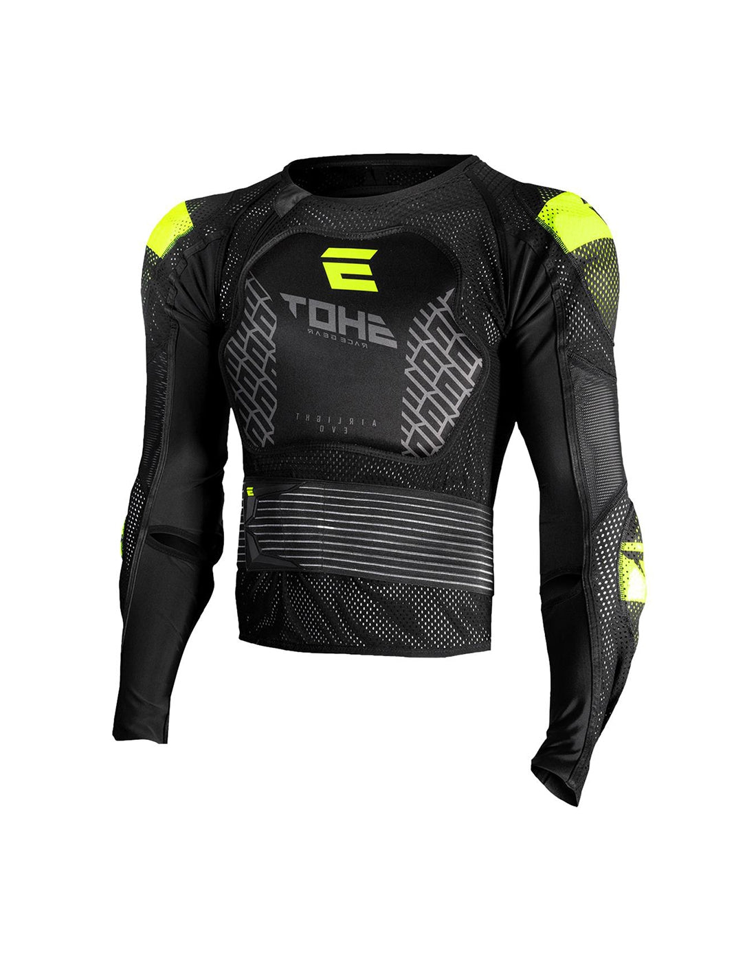 AIRLIGHT BLACK_NEON_YELLOW T-SHIRT 2XS – 1 – Maximomoto PT