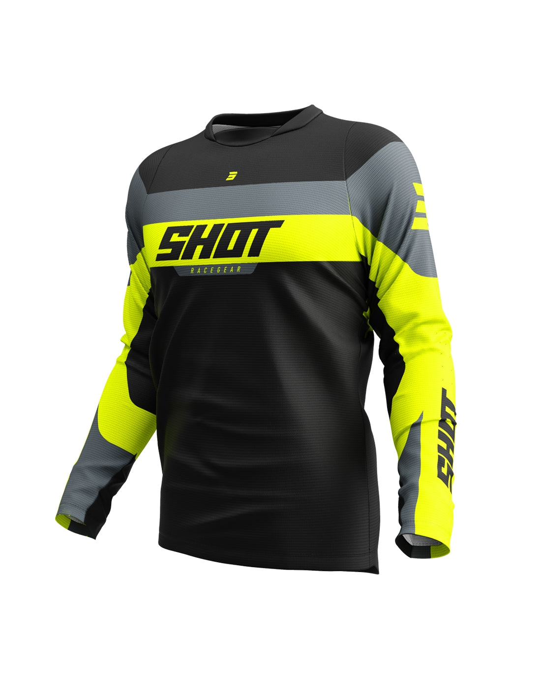 CAMISETAS DEVO LEAGUE NEON_YELLOW XS - SECURTEX MOTOR S.L (t/a MaximoMoto)