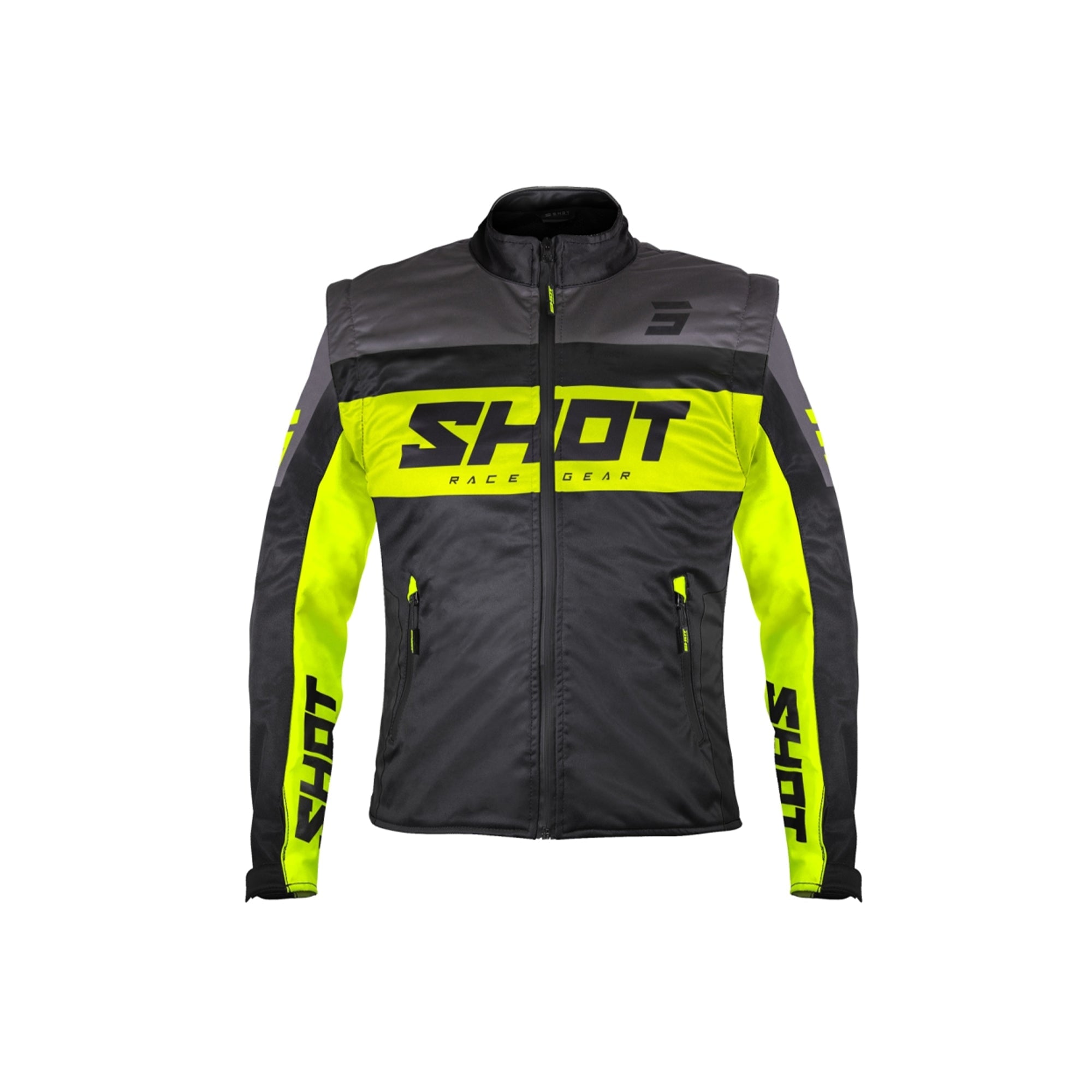 SOFTSHELL SHOT LITE BLACK_NEON_YELLOW S – 1 – Maximomoto PT