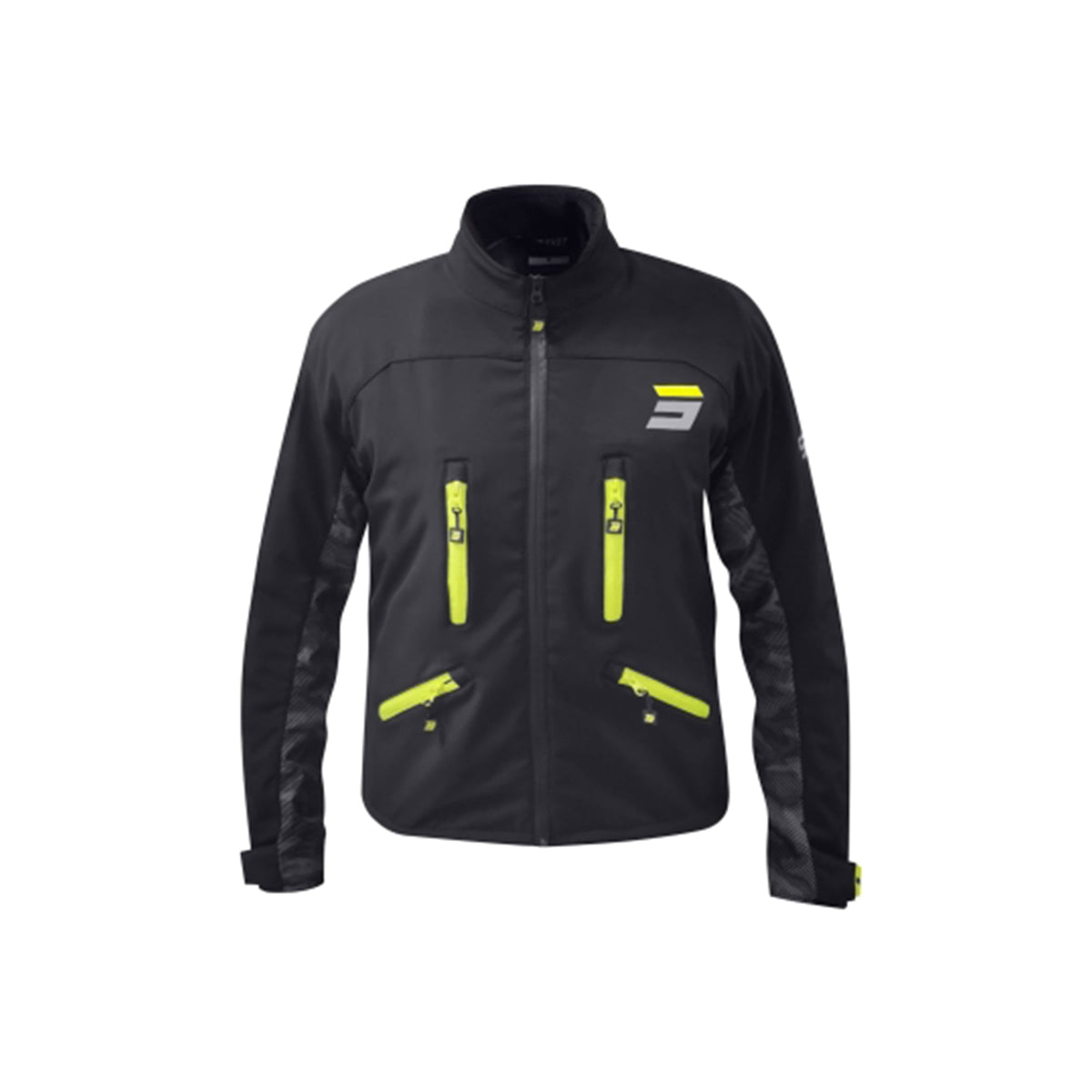 SHOT casacos CLIMATIC BLACK_NEON_YELLOW S