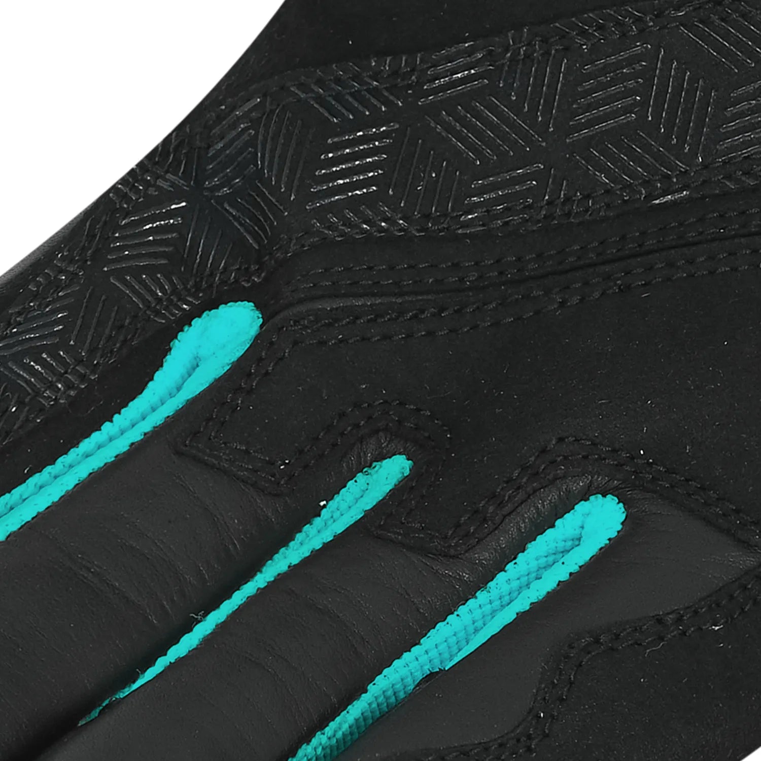 BELA AIR FLOW Women's Motorcycle Leather Gloves Turquoise Black – 4 – Maximomoto PT