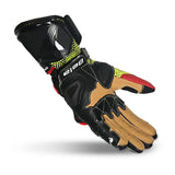 BELA EXTREME Luvas De Moto Homem Preto Vermelho Amarillo