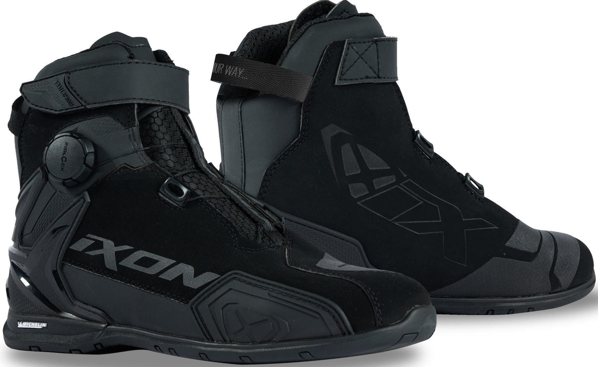 IXON BULL 2 WP HOMEM MOTOCICLISTA BOTAS PRETAS