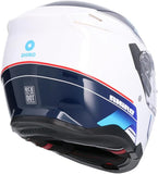 SHIRO DISCOVER ROYAL Moto Modular Capacete Azul
