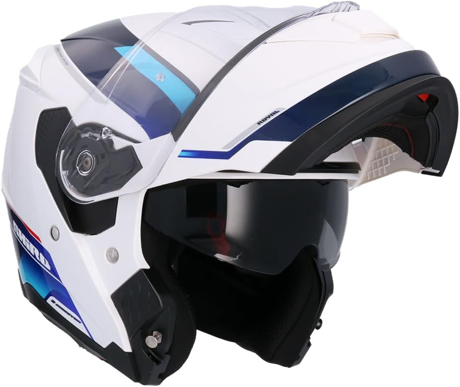 SHIRO DISCOVER ROYAL Moto Modular Capacete Azul – 10 – Maximomoto PT