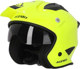 ACERBIS ARIA 2206 URBANO MOTO ROSTO ABERTO CAPACETES AMARELO 2