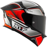 KYT TT-COURSE TOURIST MOTO INTEGRAL CAPACETE VERMELHO FLUO