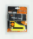 GLOBAL LOCK CADEADO (GL-D03) DISCO ANTI-FURTO GLOBAL-LOC7 -CLASSIC CHAVE DE DISCO (ESTOJO) 10MM