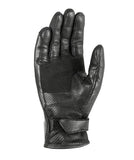BELA IMPACT Moto Couro Luvas Preto