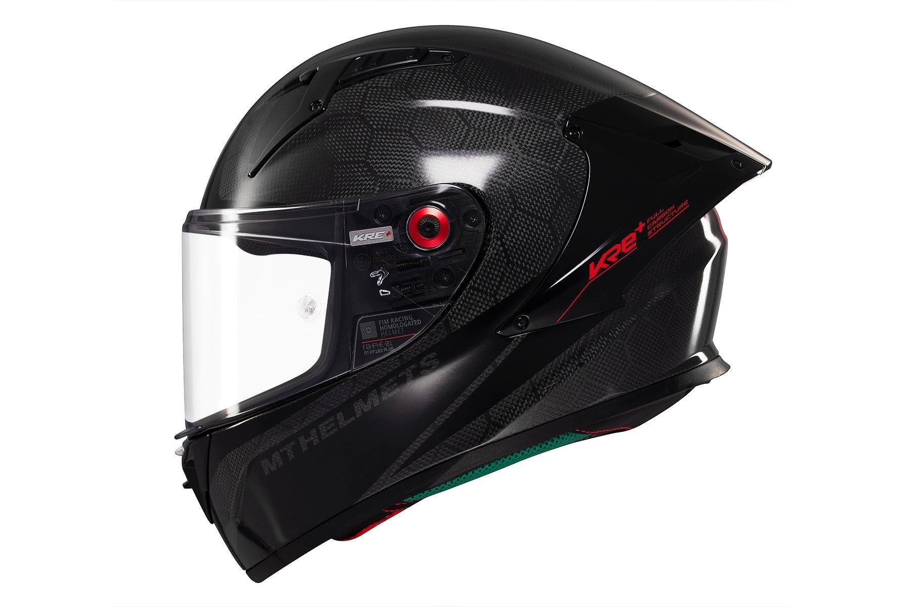 MT KRE+ S SOLID A11 MOTORCYCLE CARBON FULL FACE HELMET GLOSSY – 7 – Maximomoto PT
