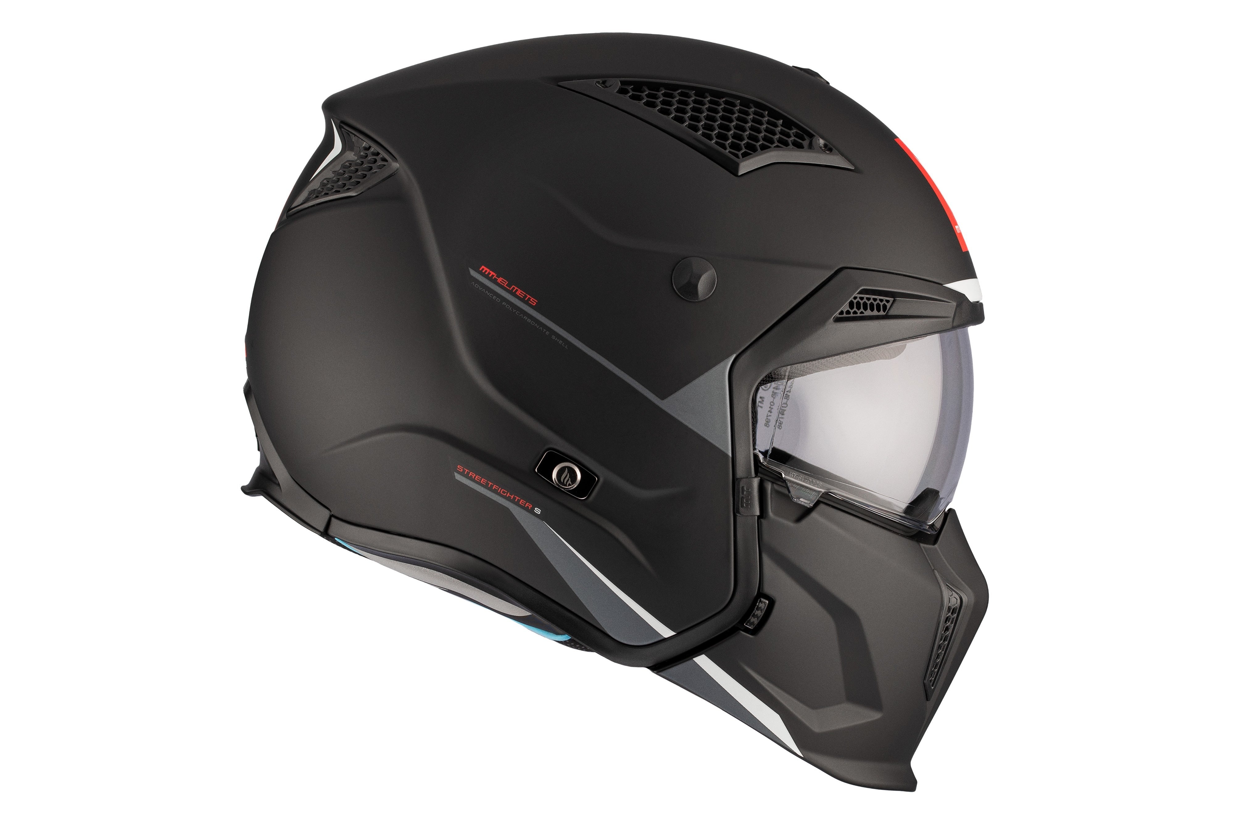 MT STREET FIGHTER S SV SOLID A1 MOTO CAPACETE