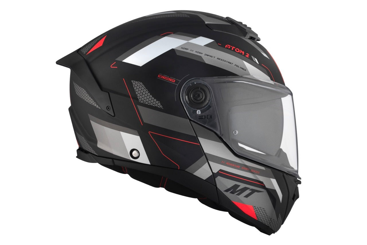 MT ATOM 2 SV BAST D5 CAPACETE MODULAR MOTOCICLETA