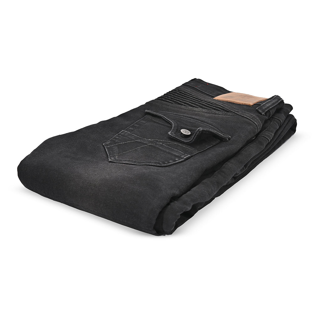 BELA ROSEKIN Denim Jeans Moto Senhora Calcas Preto – 10 – Maximomoto PT