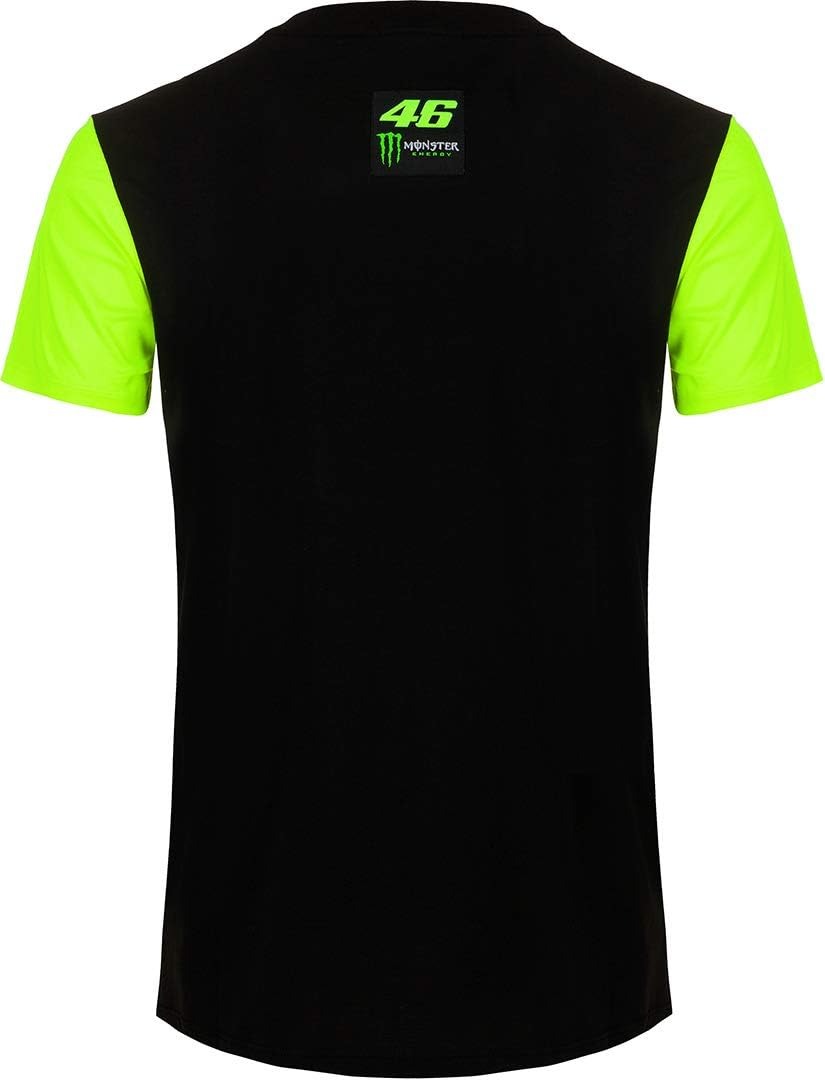 VR46 Dual Monster Energy Camiseta Negro/amarelo – 2 – Maximomoto PT