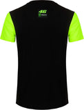 VR46 Dual Monster Energy Camiseta Negro/Amarillo