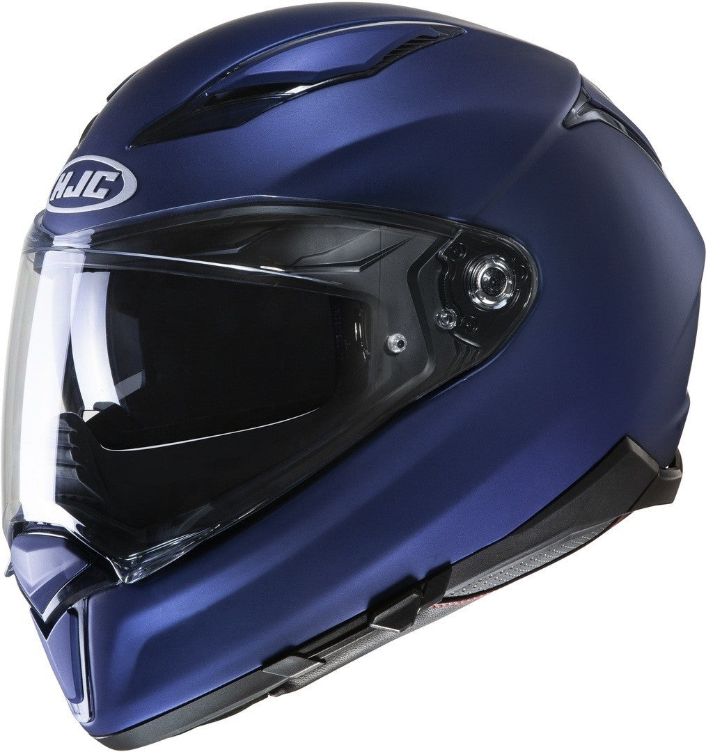 HJC F70 SEMI MAT BLEU METAL