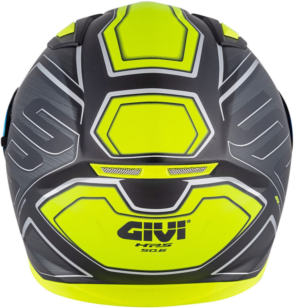 GIVI 50.6 SPORT LED DEEP Moto Integral Capacete Amarelo Titânio – 3 – Maximomoto PT