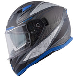 GIVI CASCO FULL 506/STOCCARDA.D/FOLLOW TITANIO-MT/AZUL