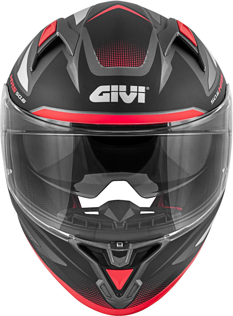 GIVI 50.6 STOCCARDA FOLLOW Moto Integral Capacete Titânio Vermelho – 4 – Maximomoto PT