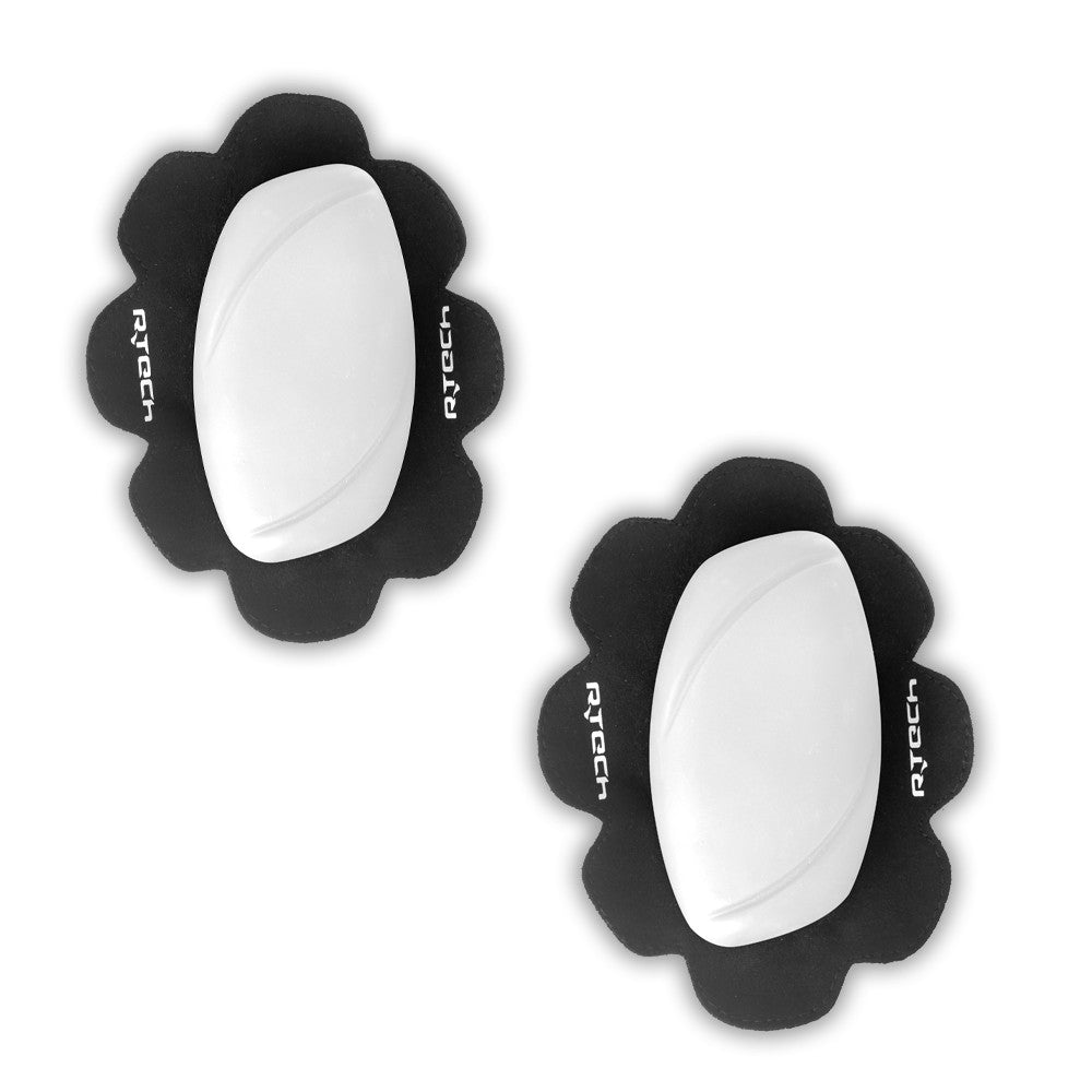 R-TECH RODILLA Knee Slider Protection Preto Branco – 1 – Maximomoto PT