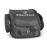 BELA Moto Segurança Couro Mochila Têxtil Preta