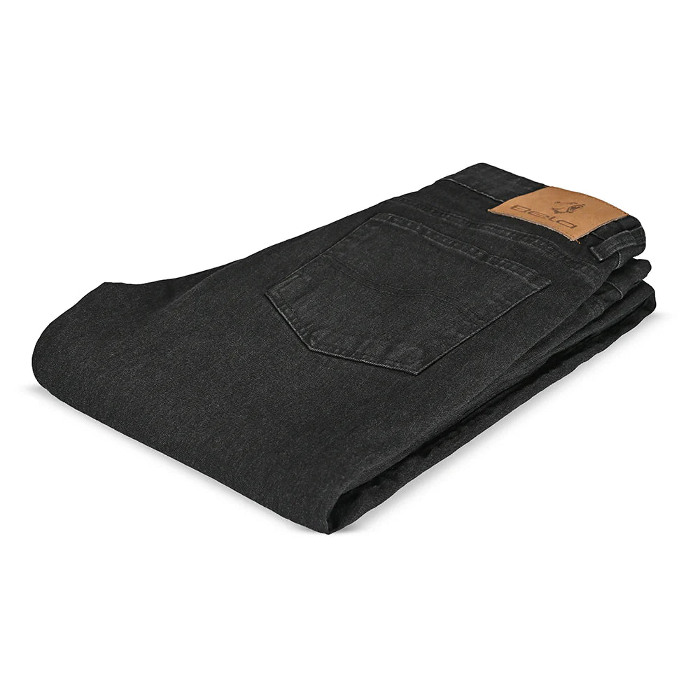 BELA CLARK Denim Jeans Moto Homem Calcas Preto 30L