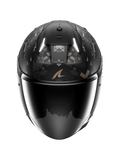 SHARK SKWAL i3 JET Hellcat Casco negro mate cromado antracita