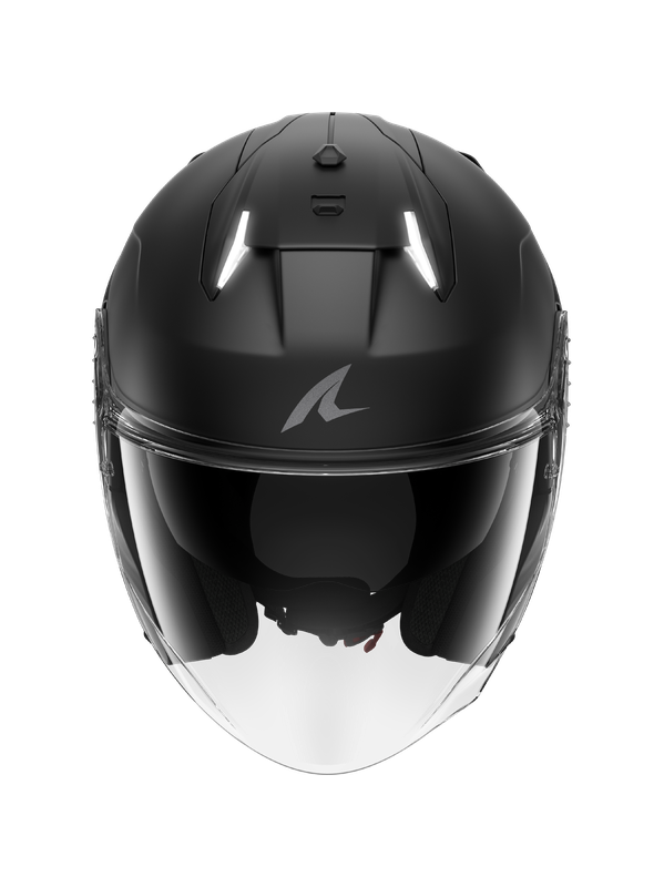SHARK SKWAL I3 JET BLANK ON-ROAD MOTORCYCLE MATT BLACK HULL – 2 – Maximomoto PT
