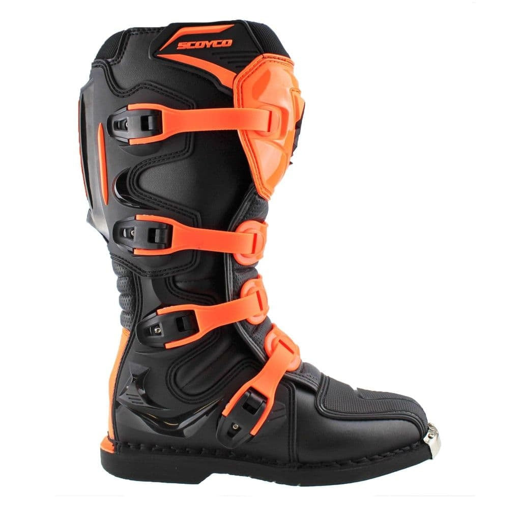 SCOYCO MOTOCROSS SPORT ENDURO BOOT BLACK/NARANGE – 3 – Maximomoto PT