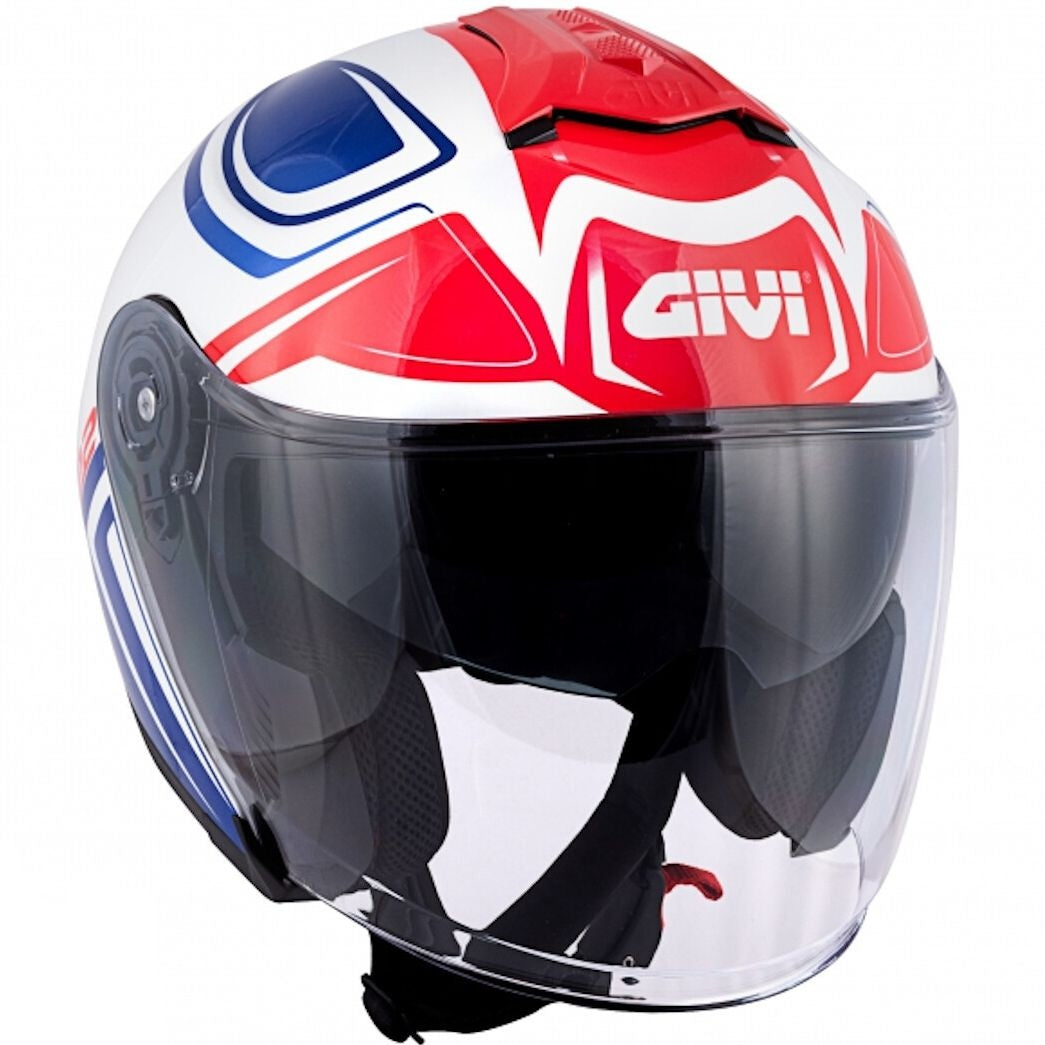 GIVI X.22 PLANET HYPER MOTO JET CAPACETES ABERTO