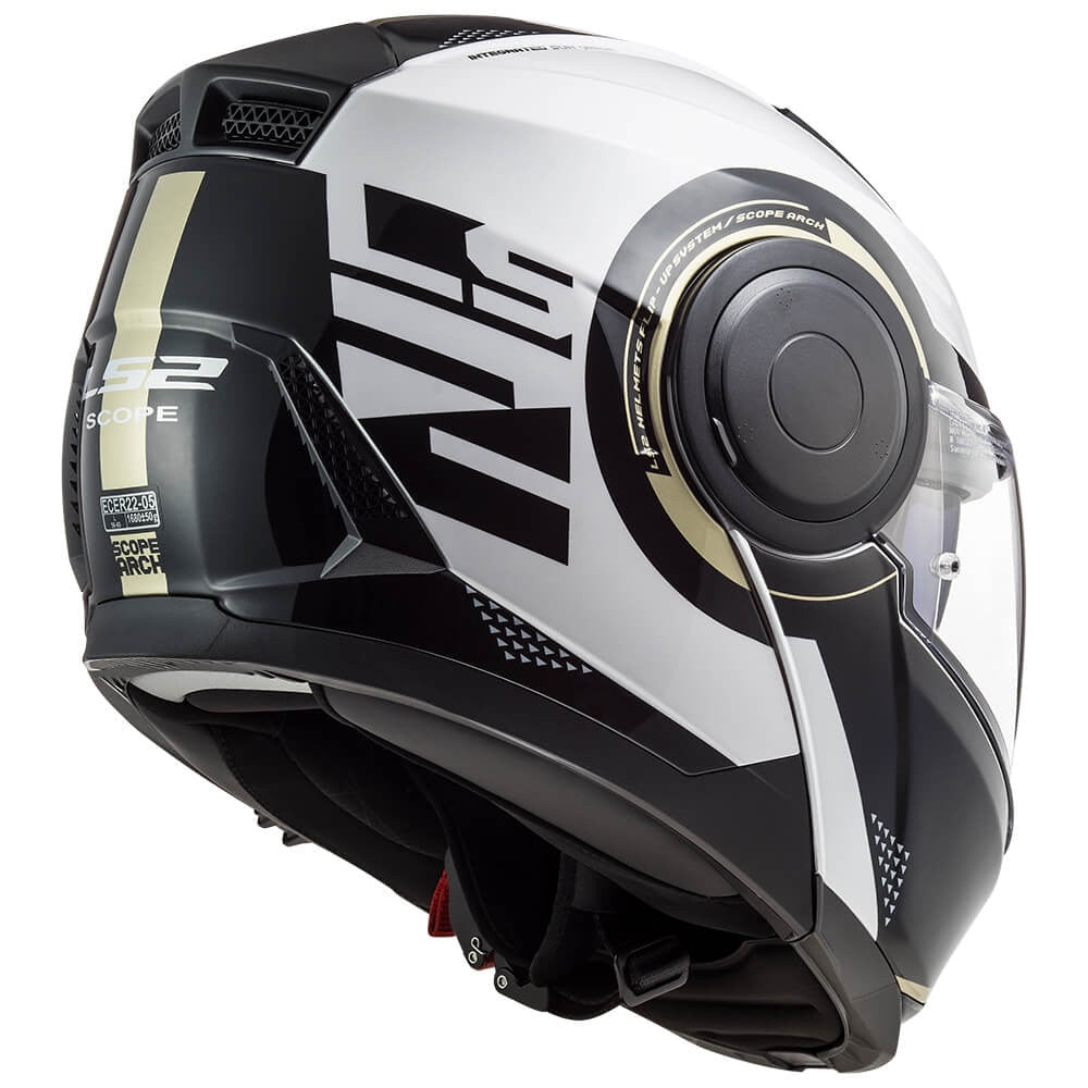LS2 FF902 SCOPE ARCH GLOSS WHITE TITANIUM – 2 – Maximomoto PT