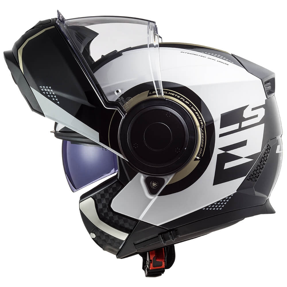 LS2 FF902 SCOPE ARCH GLOSS WHITE TITANIUM – 4 – Maximomoto PT