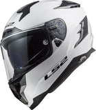 LS2 FF327 CHALLENGER SOLID WHITE