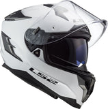 LS2 FF327 CHALLENGER SOLID WHITE