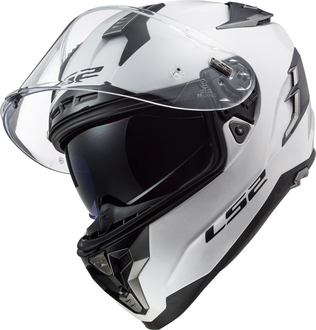 LS2 FF327 CHALLENGER SOLID WHITE – 5 – Maximomoto PT